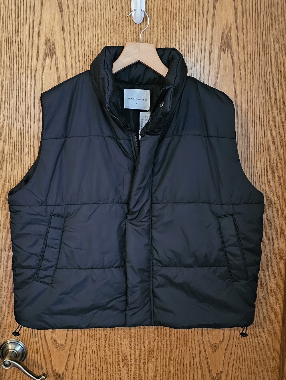 Panache Apparel Black Women's Puffer Vest